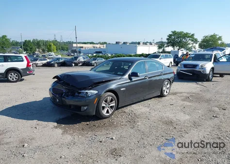 2013 BMW 528I xDrive from USA, damaged, VIN WBAXH5C53DDW12653
